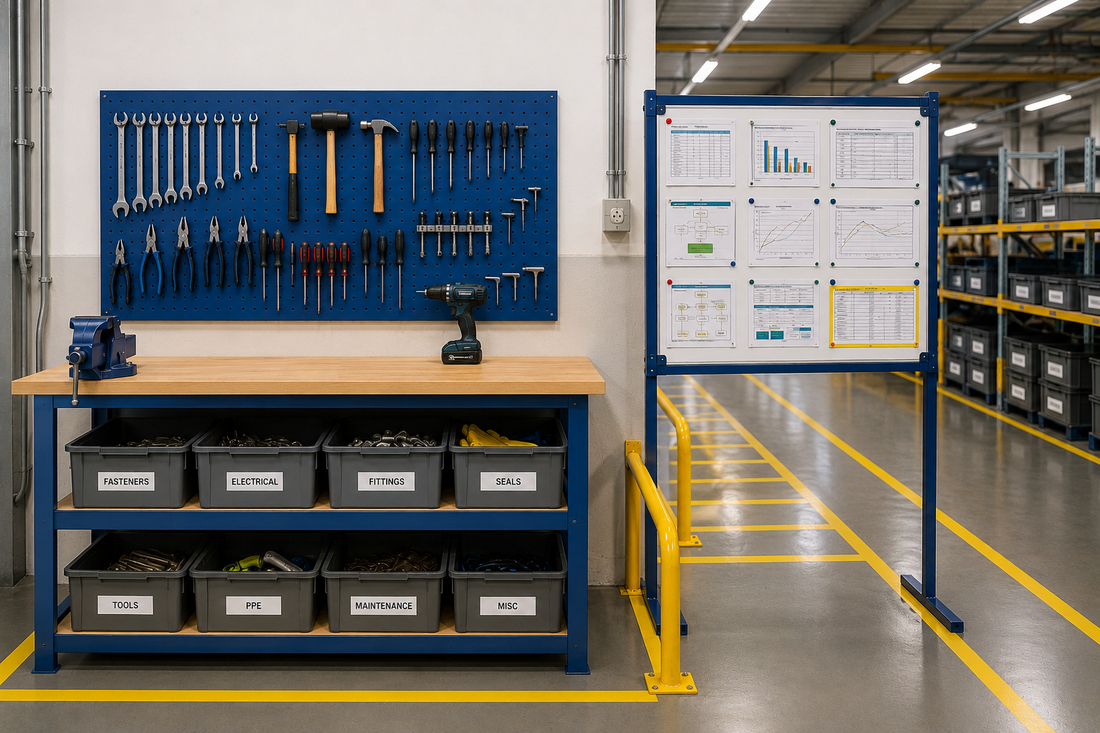 Best Visual Management Tools for an Irish Factory Floor