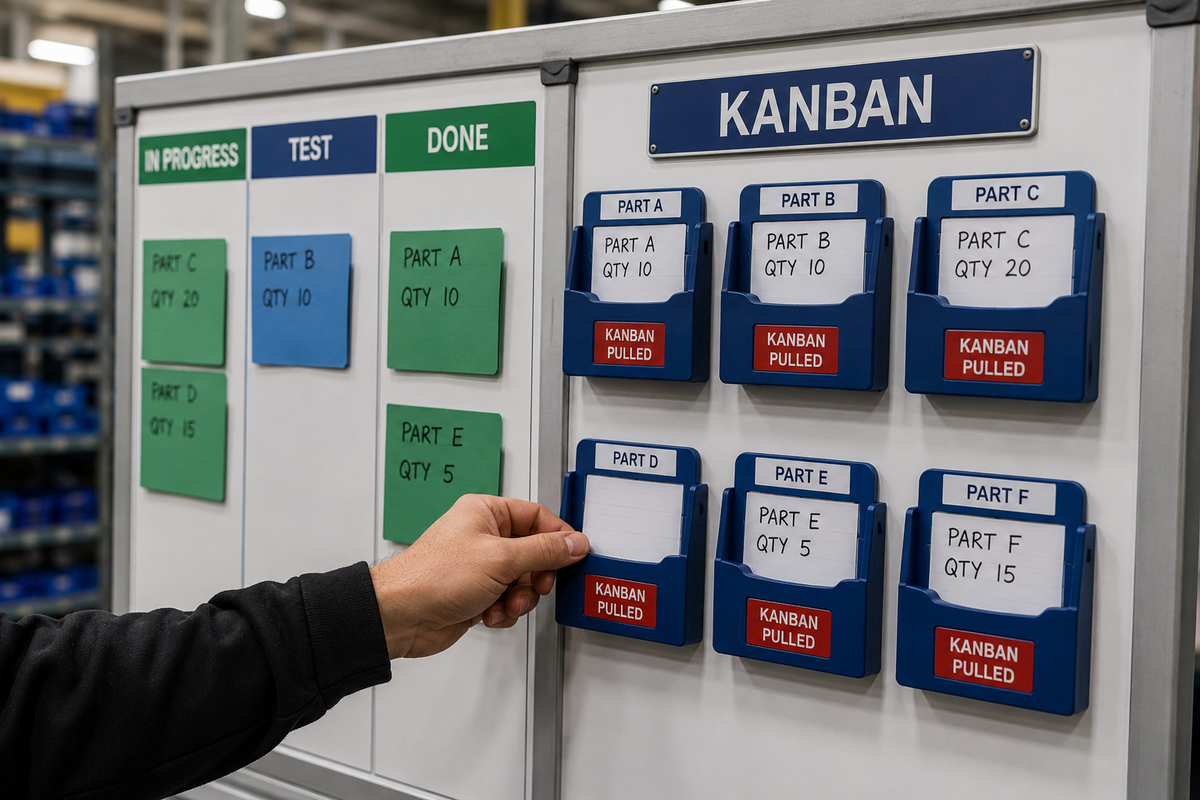 How to Use Kanban to Make Replenishment Visible