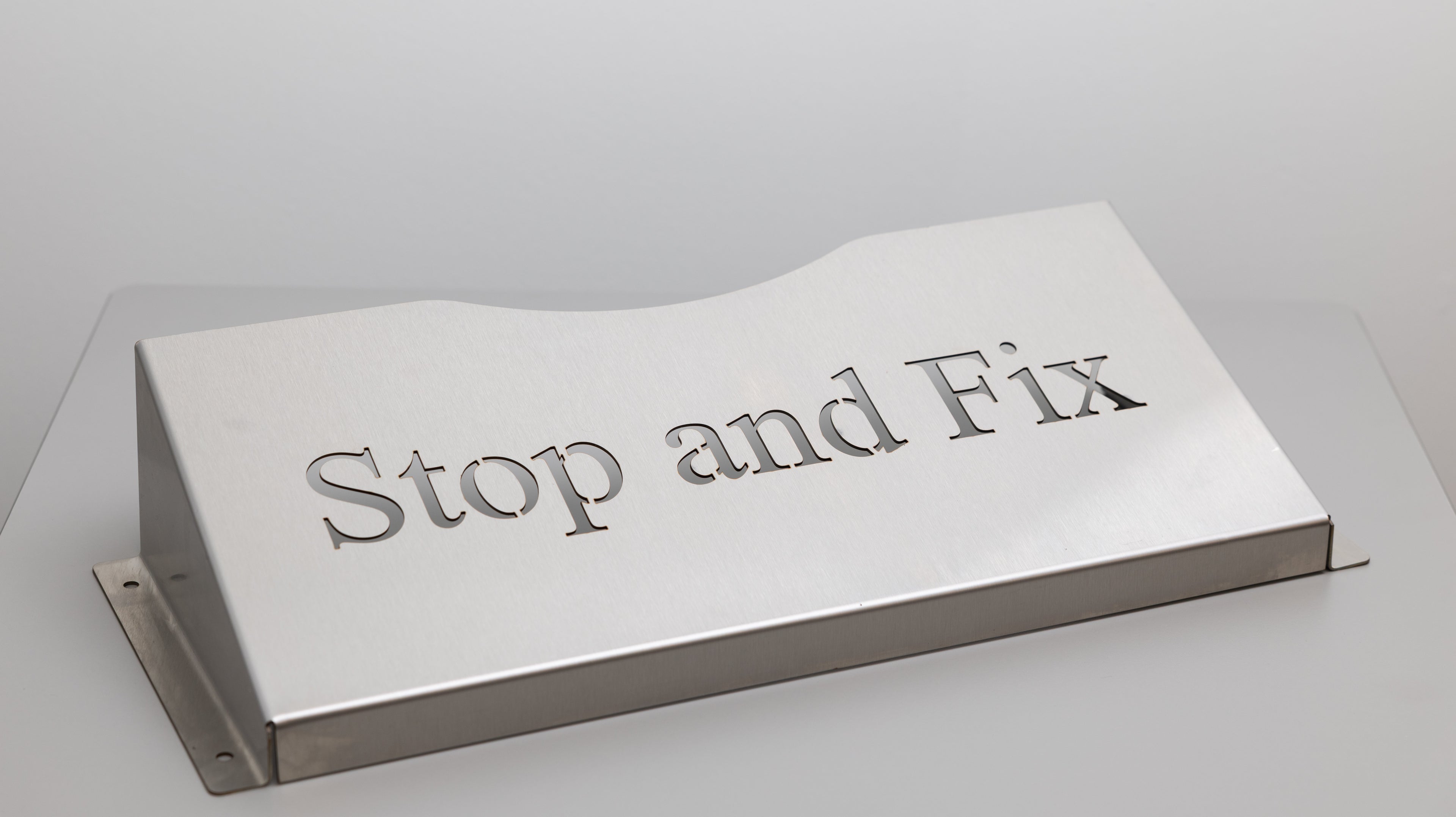 Stop and Fix A3 Stainless Steel Holder