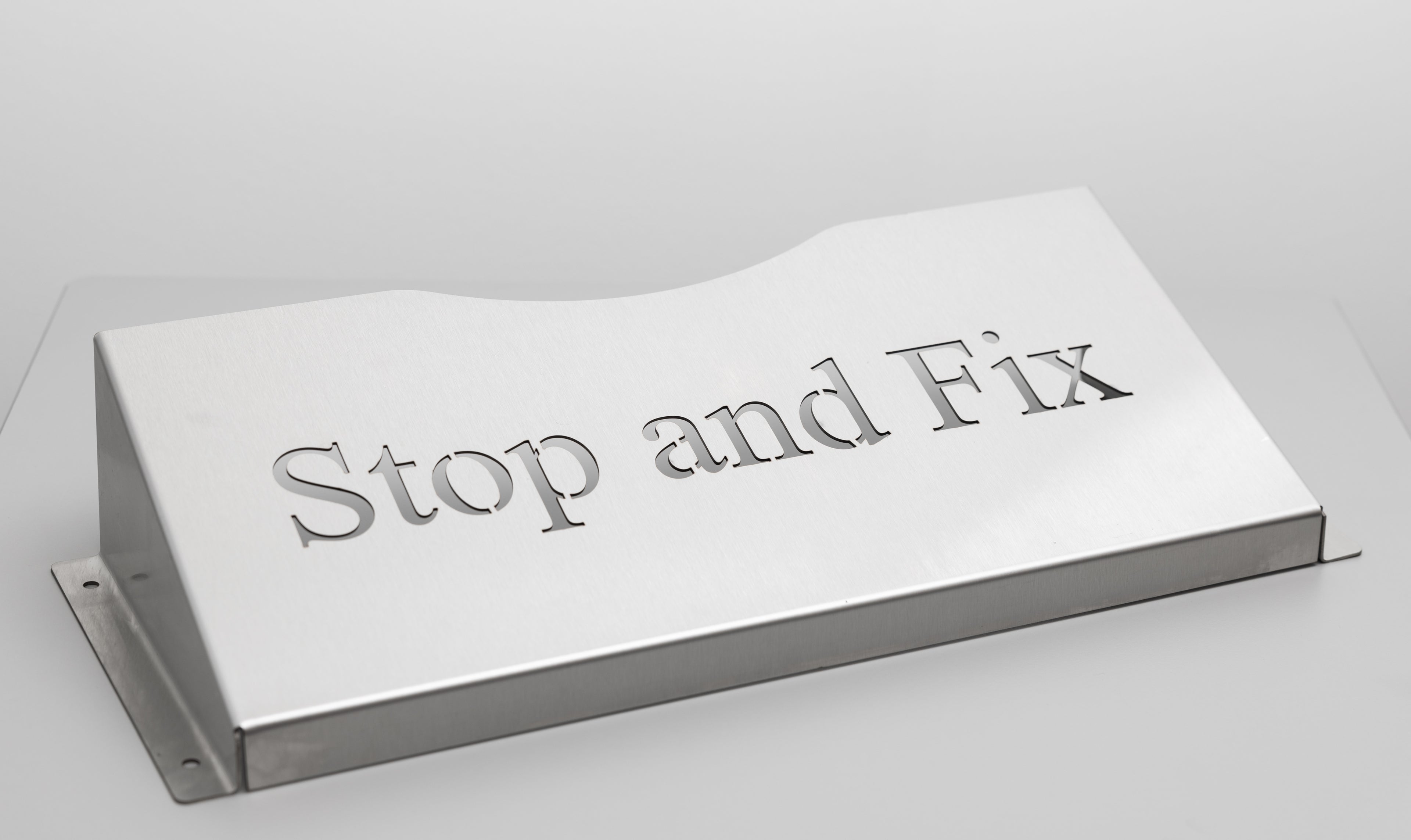 Stop and Fix A3 Stainless Steel Holder