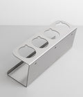 Aerosol Can Holder - 4-slot Stainless Steel