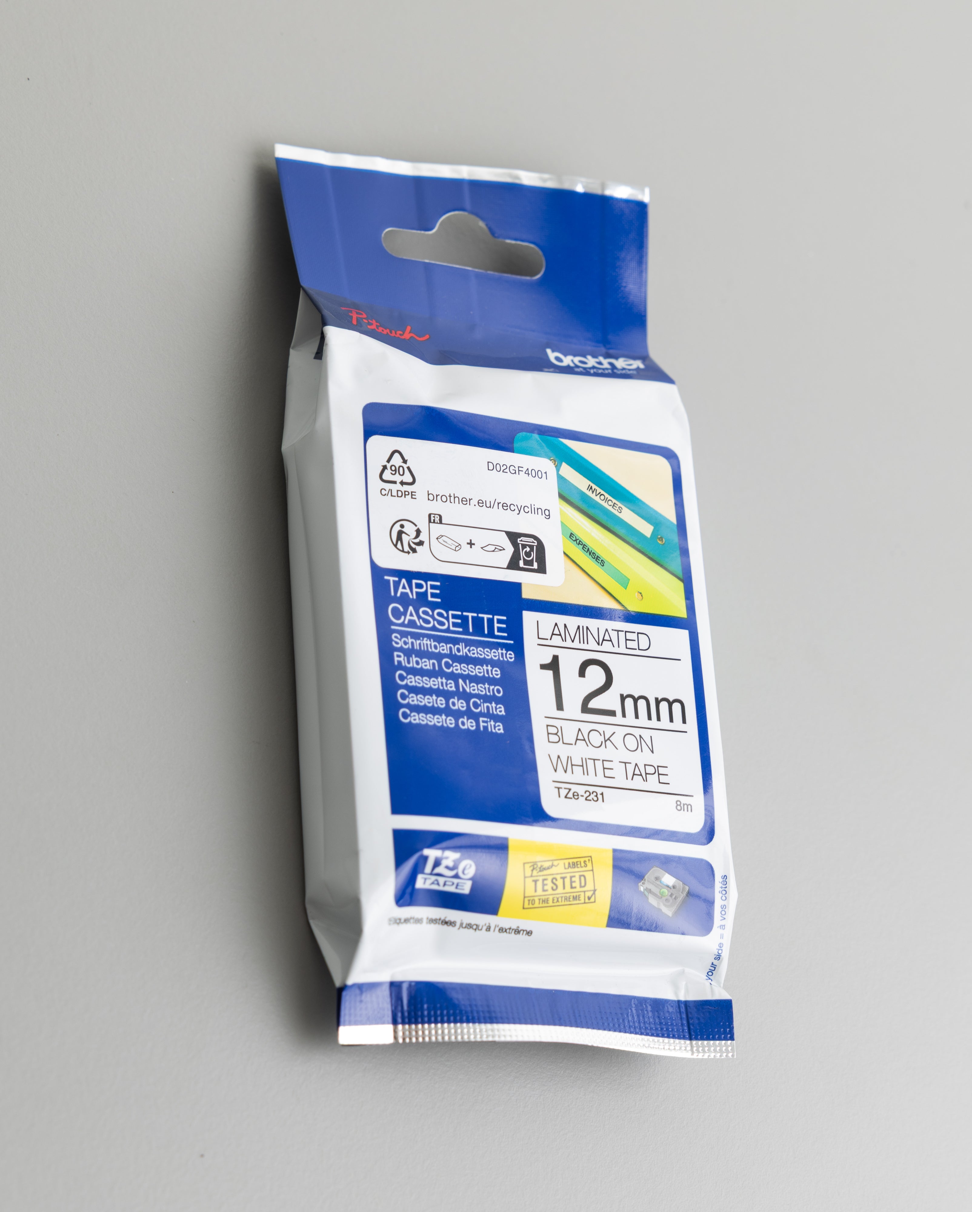 Label Tape Cartridge Refill