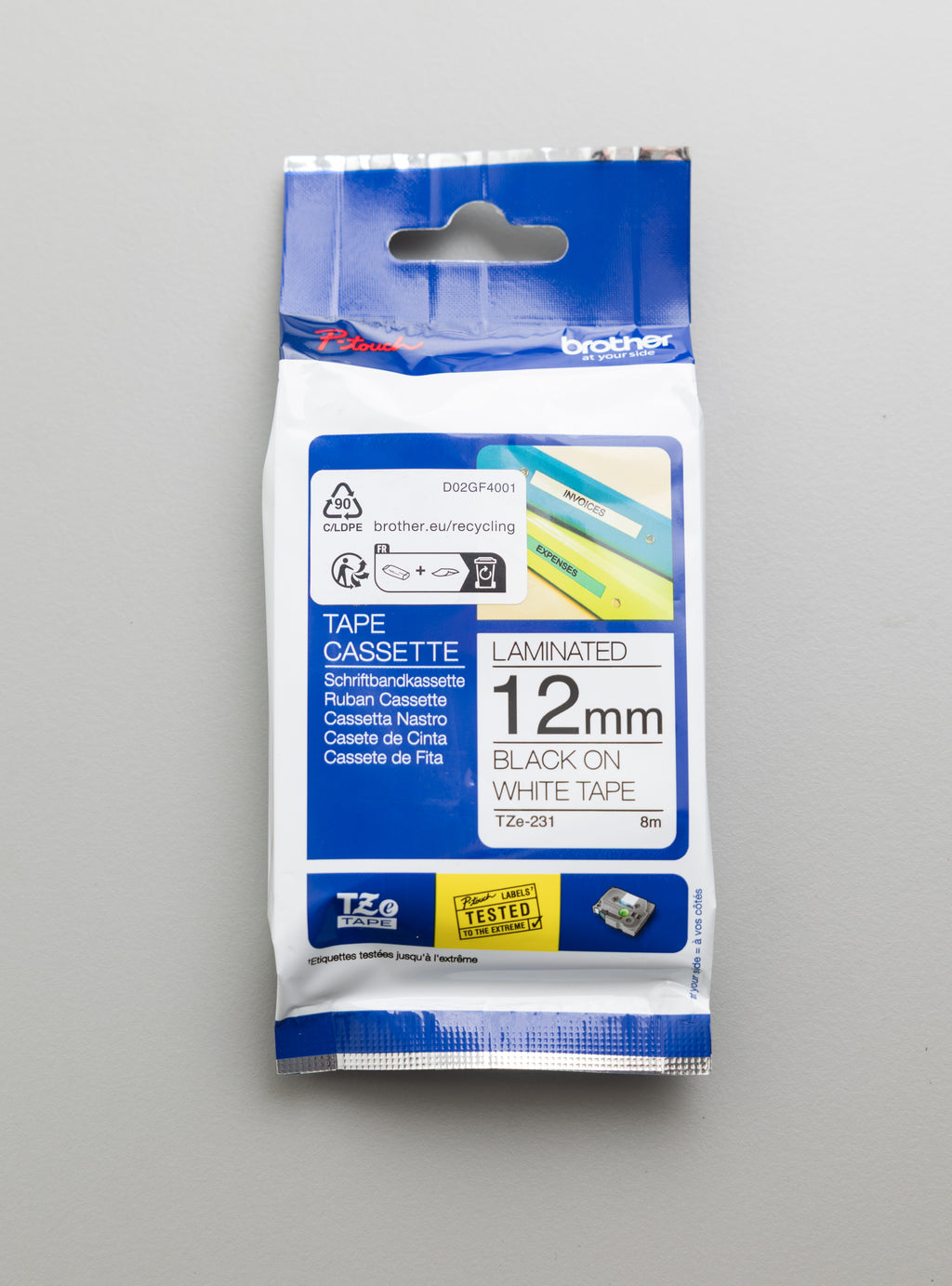 Label Tape Cartridge Refill