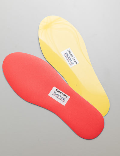 Anti-Fatigue Footprints – Supreme & Mean Lean (Pair)
Durable | Ergonomic | 5S & Lean Visual Control

Improve employee well-being and boost workplace efficiency with Ergomat Anti-Fatigue Footprints, perfect for marking specific standing zones. These robust, ergonomic mats lessen fatigue from prolonged standing and strengthen visual standards.

🔴 Supreme Footprint (Red) – Offers excellent cushioning and resistance, ideal for areas with heavy foot traffic.