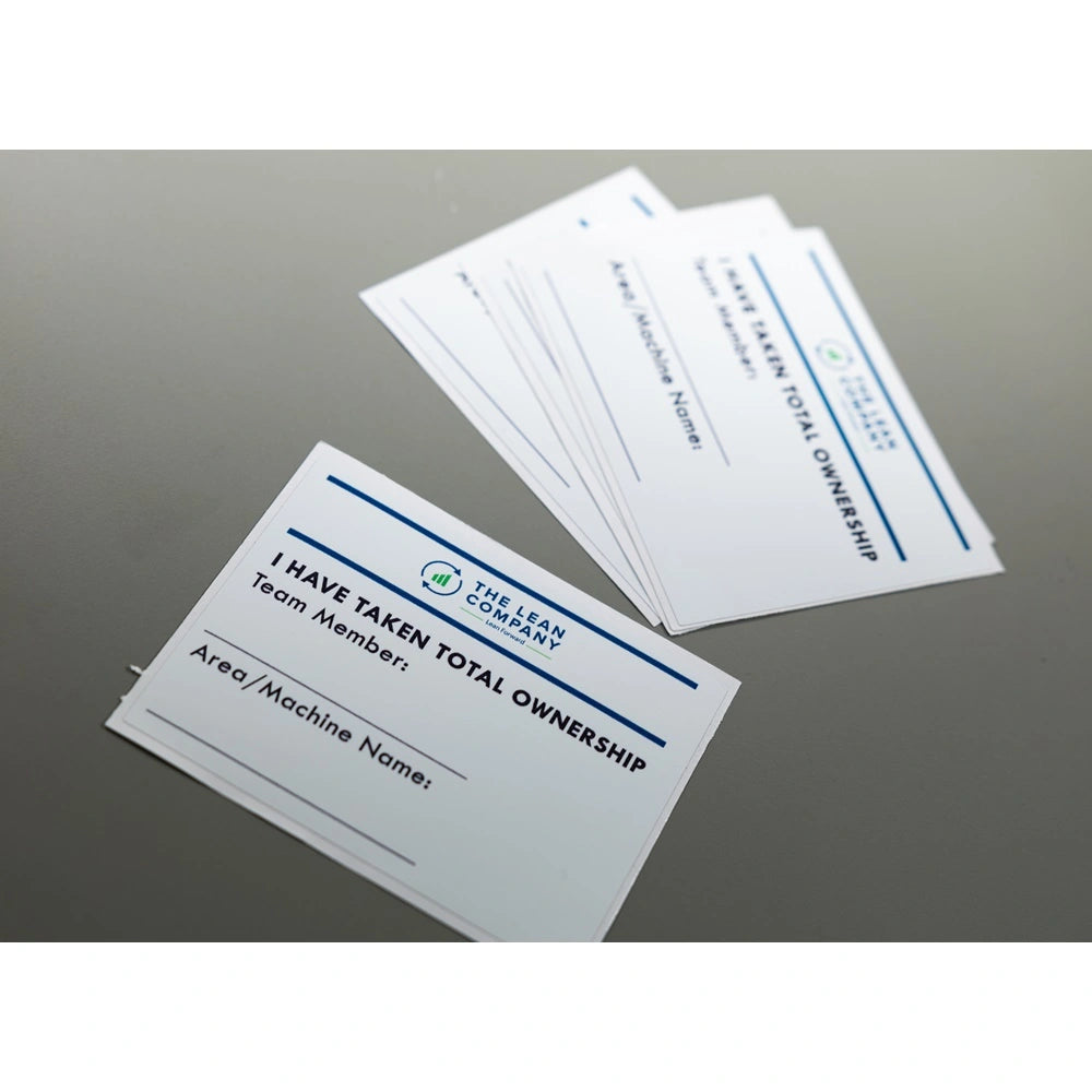 Total Ownership Stickers | Pack of 30 | 12.5cm x 10cm