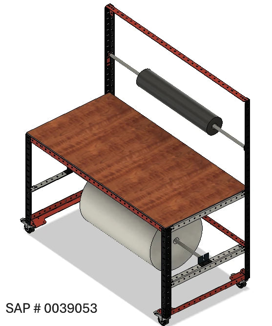 ConneXYZ Modular Packing Station | OSB Top | 1600 x 800mm | Heavy Duty