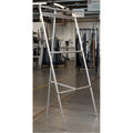 Freestanding Aluminium Display Stand | Adjustable Bar | Fits Displays up to 820mm Wide