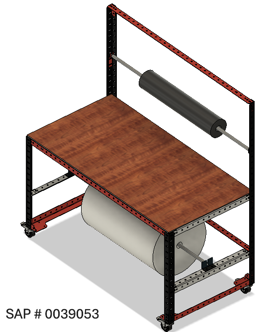 ConneXYZ Modular Packing Station | OSB Top | 1600 x 800mm | Heavy Duty